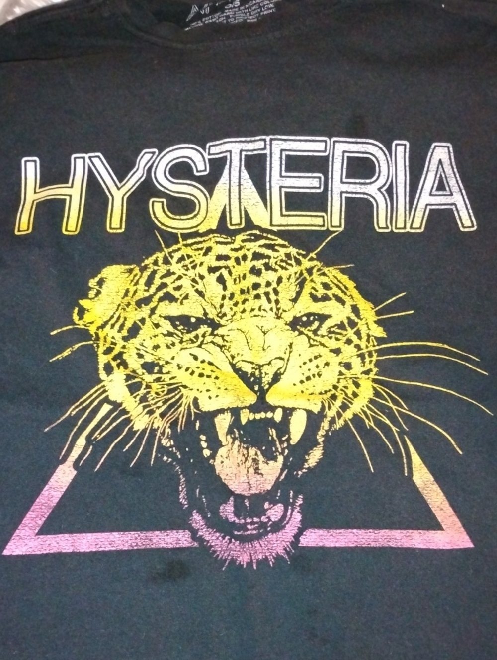Def Leppard Black Band Tee —